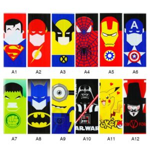 cartoon wrap folija za 18650 baterije 865