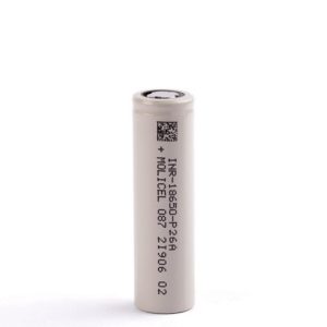 molicel inr18650 p26a 2600mah 25a li ion baterija 827