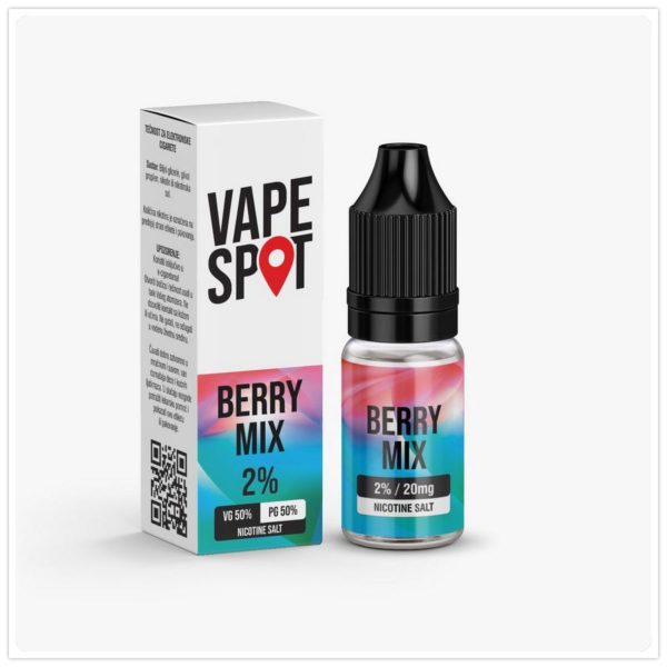 nicsalt vape spot berry mix 10ml 207