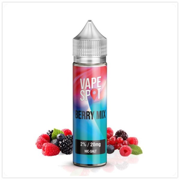 nicsalt vape spot berry mix 60ml 218