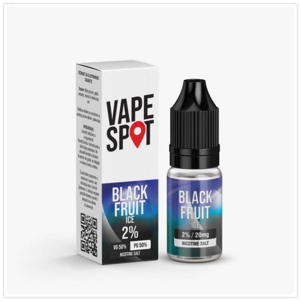 nicsalt vape spot black fruit ice 10ml 981