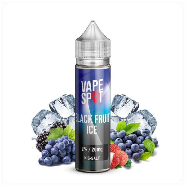 nicsalt vape spot black fruit ice 60ml 380