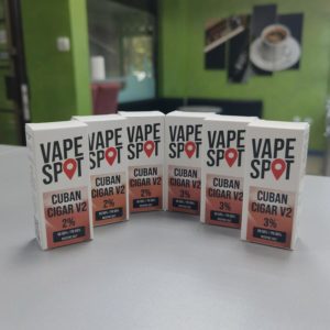 nicsalt vape spot cuban cigar 10ml 128